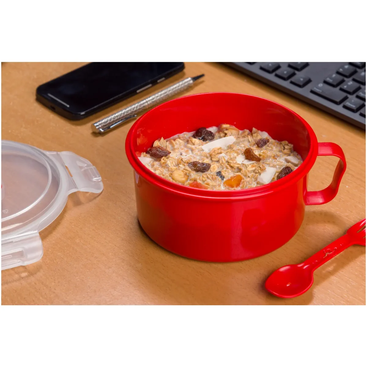 Microwave Bowl With Spork - Image 16
