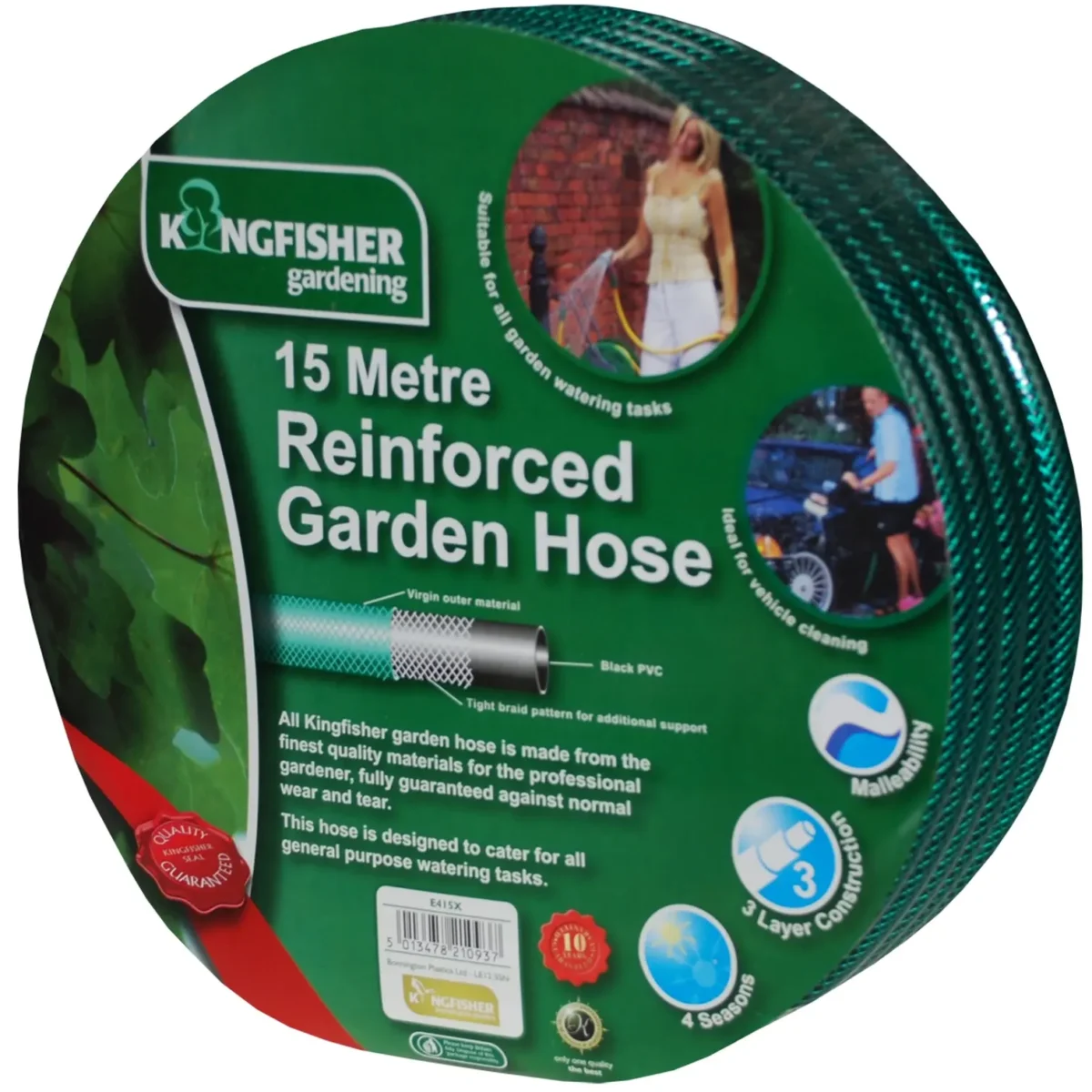 Kingfisher 15m Reinforced Hose - Image 1