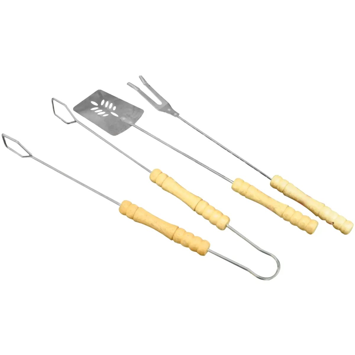 BBQ Time 3pc Barbecue Tool Set - Image 2