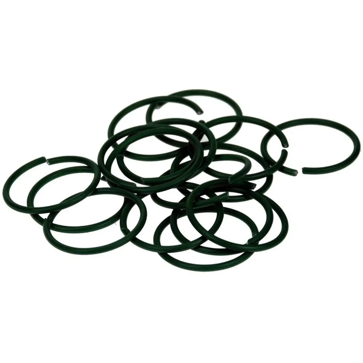 Kingfisher Plant Rings GREEN pk100 - Image 2