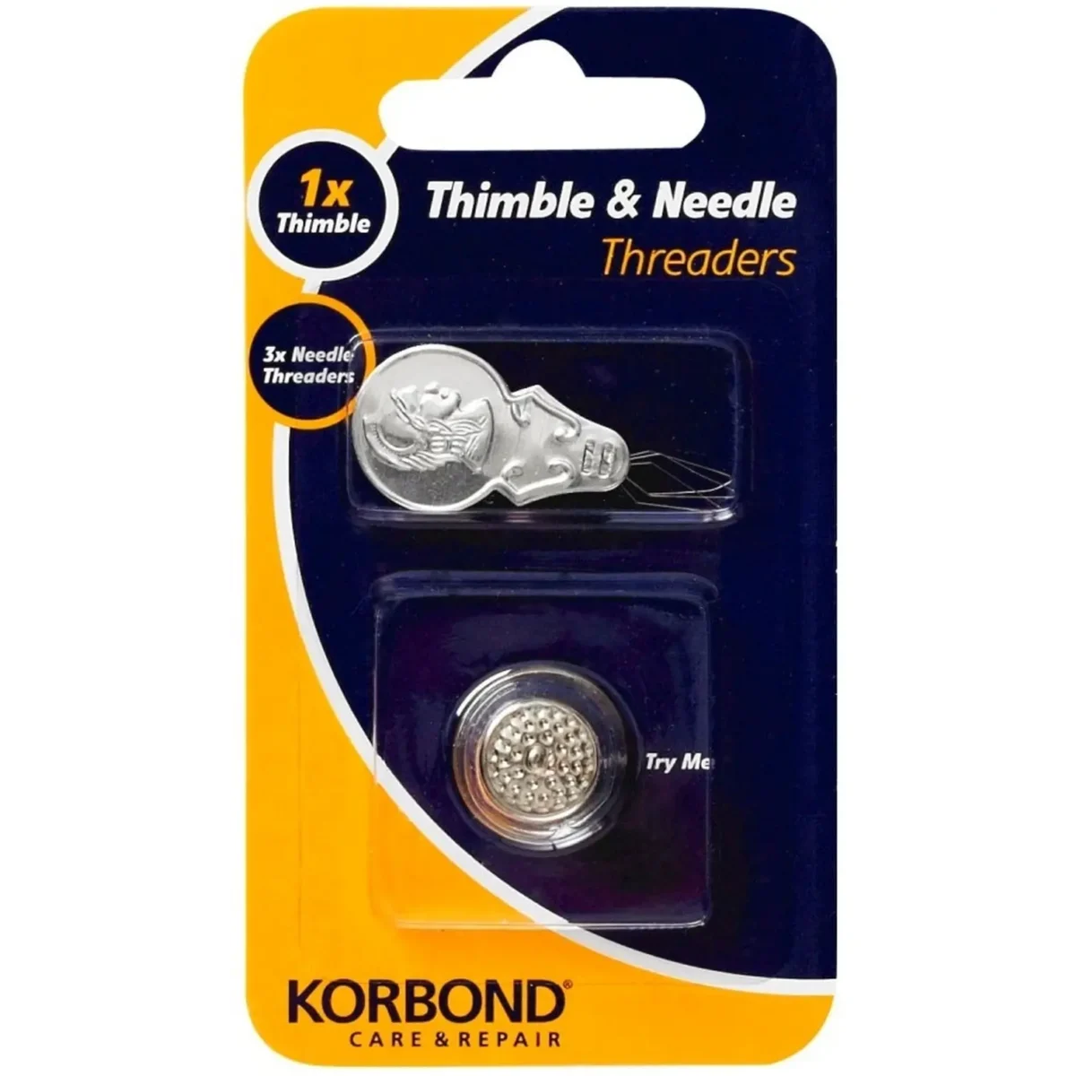 Korbond Thimble And Needle Threaders - Image 1