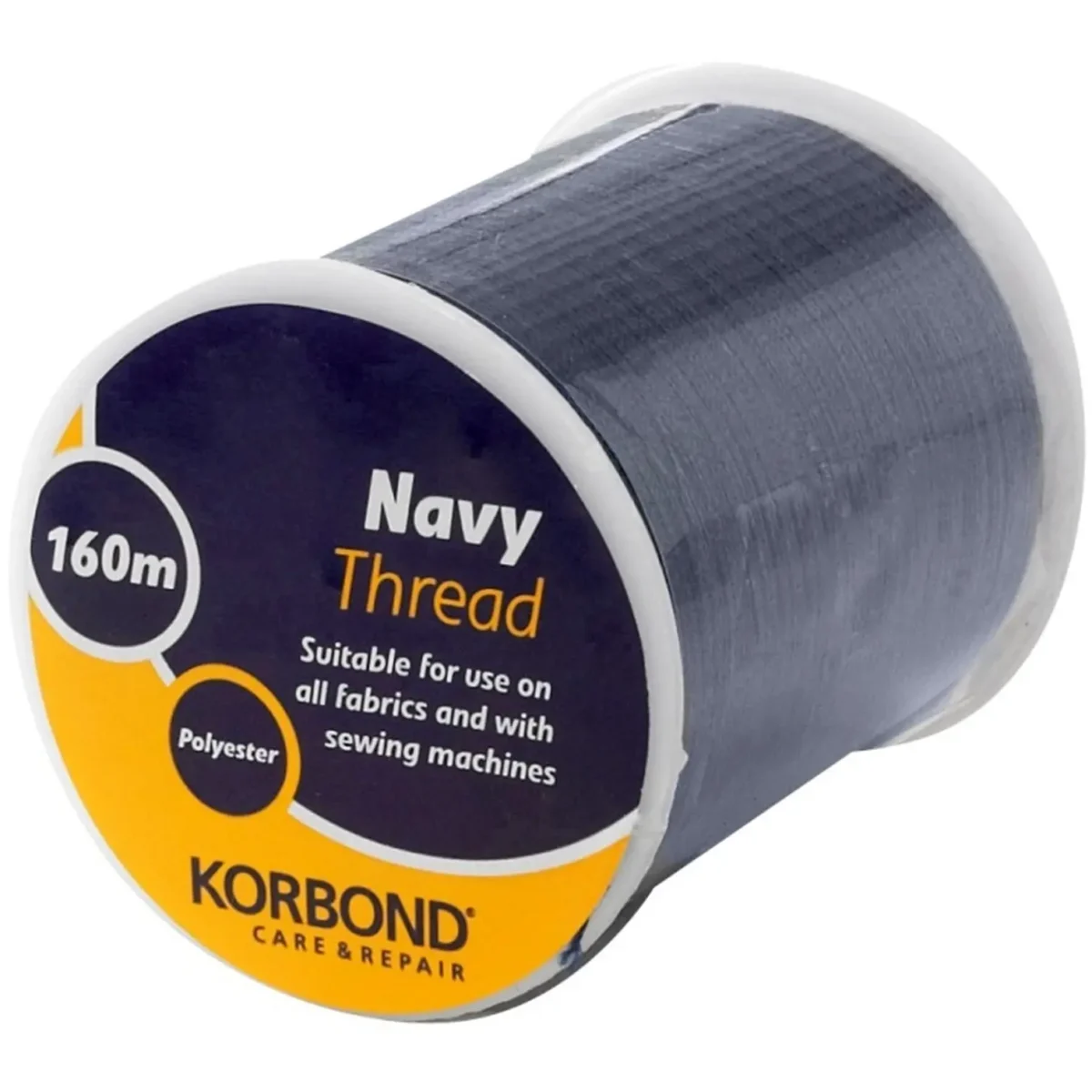 Korbond Polyester Thread Navy 160 meters