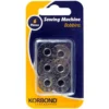 Korbond Metal Sewing Machine Bobbins Pack of 6