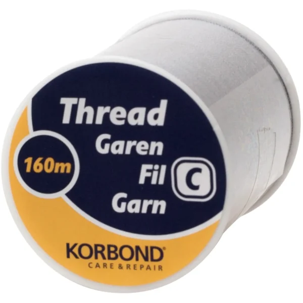 Korbond Polyester Thread Grey 160 meters