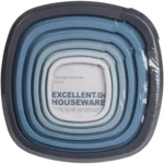 Storage Boxes 6 Pieces with Lid