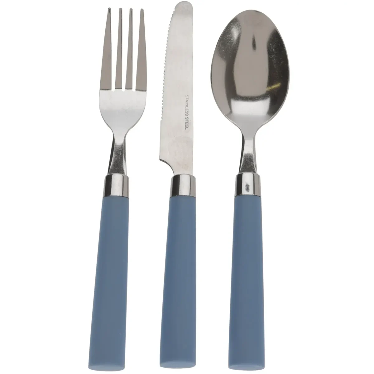 12 Piece Cutlery Set Assorted Colours - Image 1