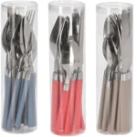 12 Piece Cutlery Set Assorted Colours - Image 2