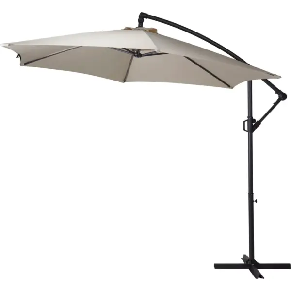 Overhanging Parasol 3mtr Ecru