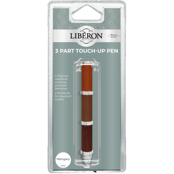 Liberon 3 Part Touch-Up Pen Mahogany