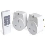 Lloytron A1210W Remote Sockets Pack Of 2