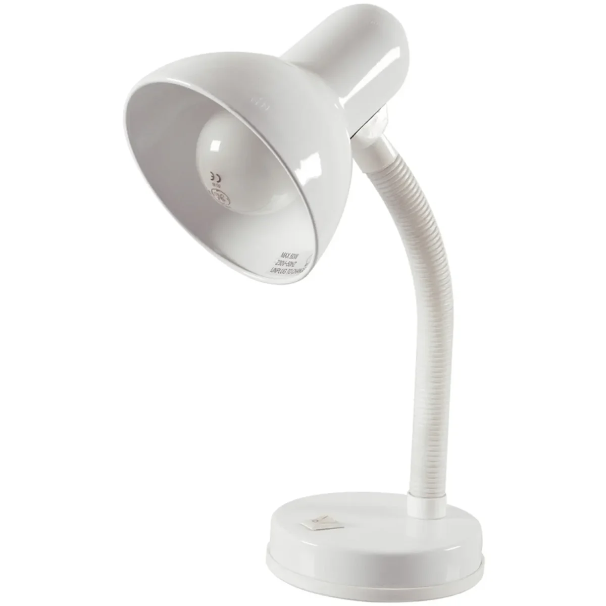 Lloytron L958WH Desk Lamp White - Image 1