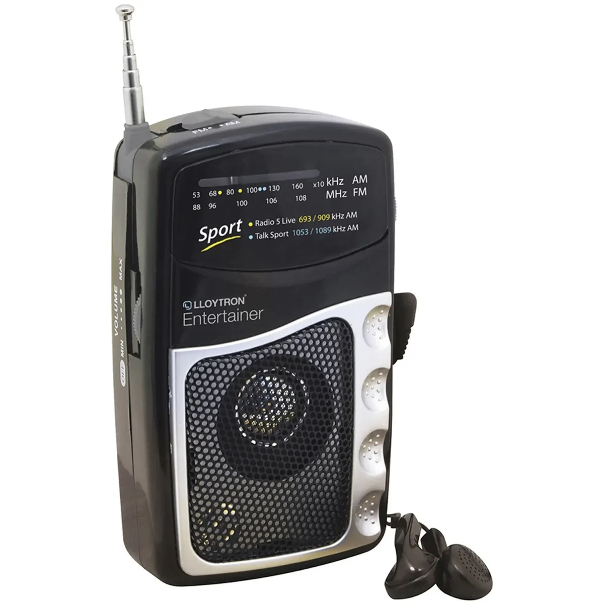 Lloytron AM/FM Portable Radio - Image 1
