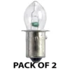 4.8v Krypton Torch Bulb pk2