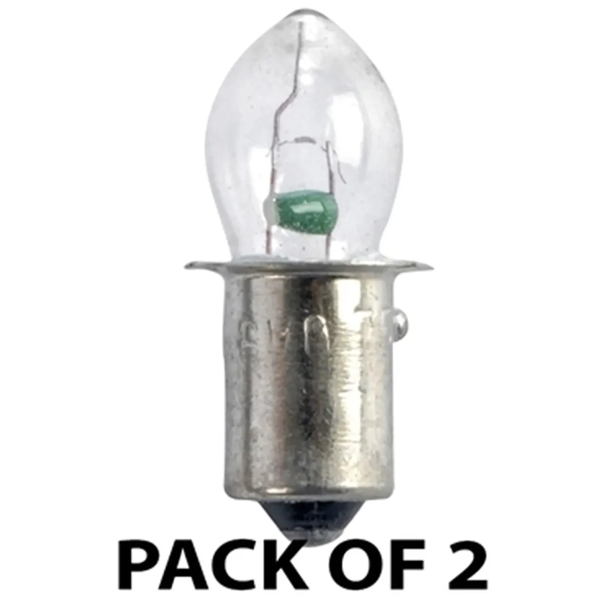 4.8v Krypton Torch Bulb pk2 - Image 1