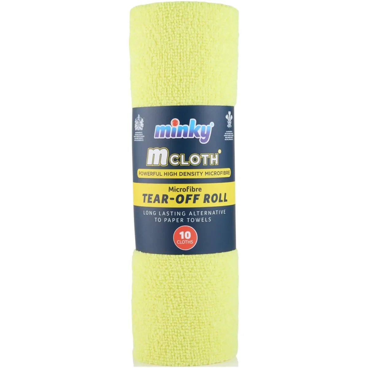 Minky M Cloth Microfibre Tear Off Roll 10 Cloths - Image 1