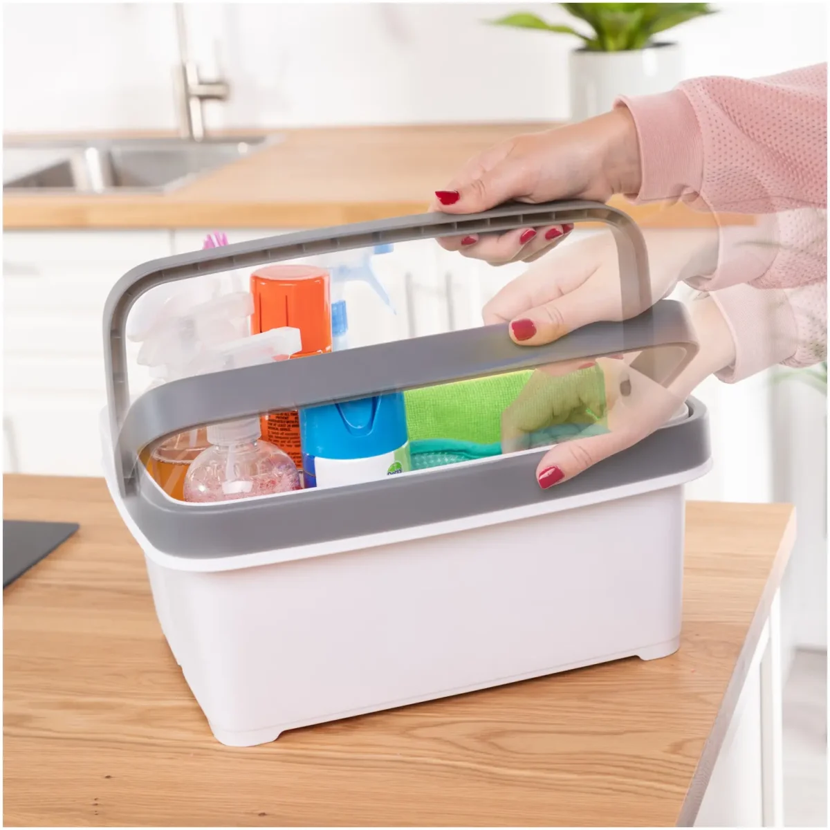 Minky Storage Caddy White 10L - Image 2