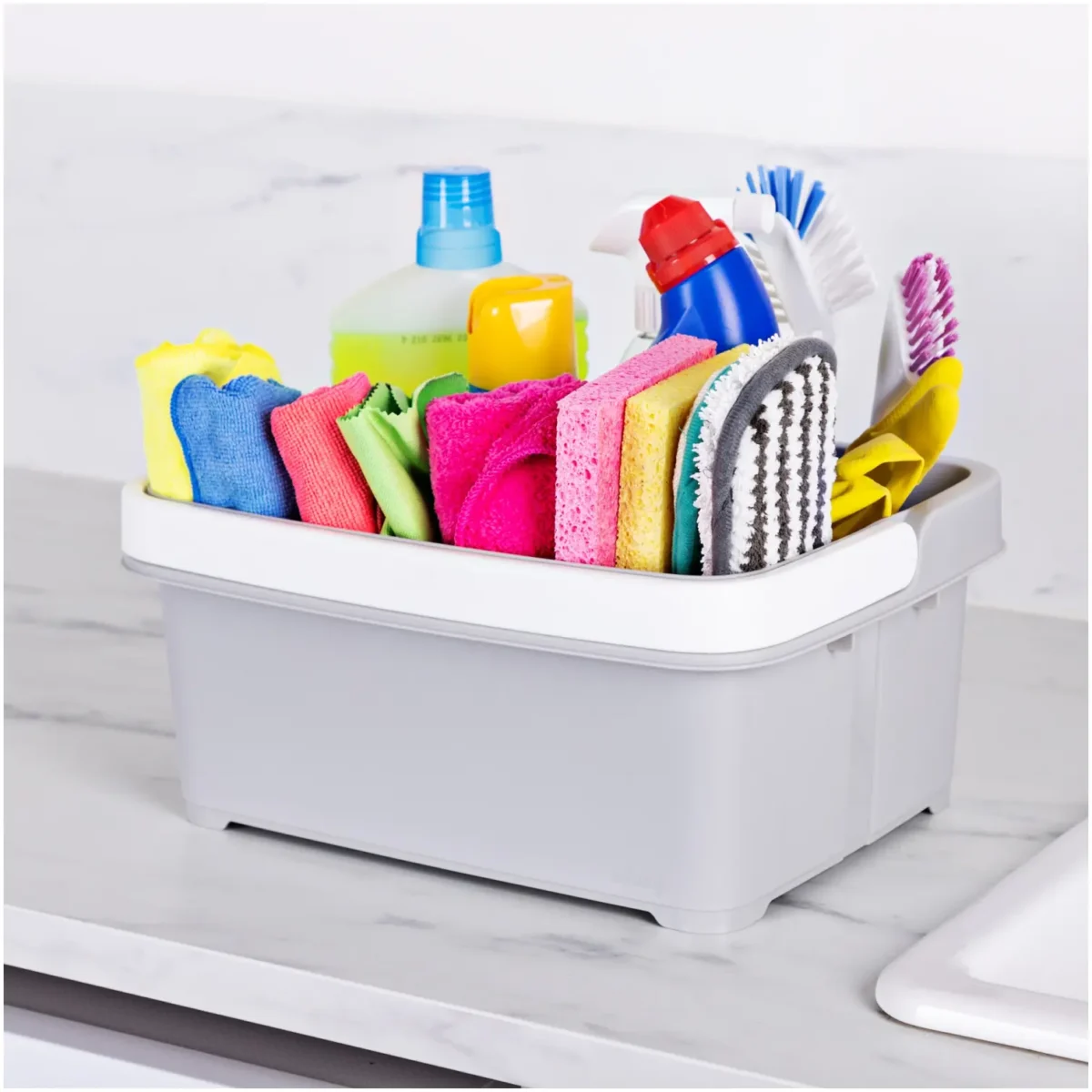 Minky Storage Caddy Grey 10L - Image 1