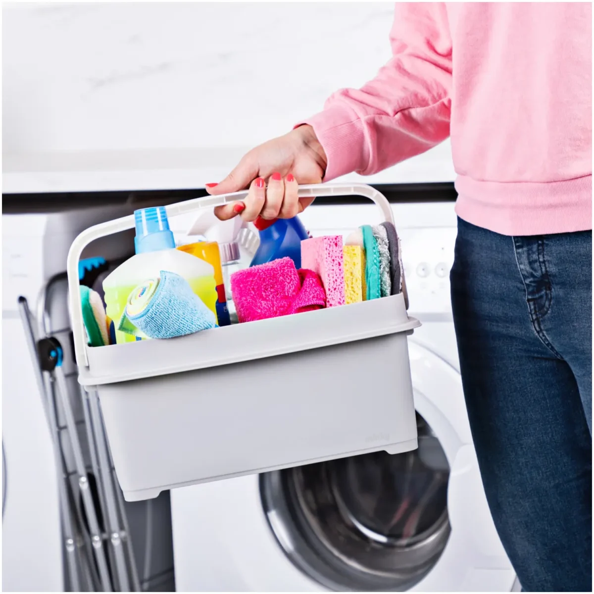 Minky Storage Caddy Grey 10L - Image 2