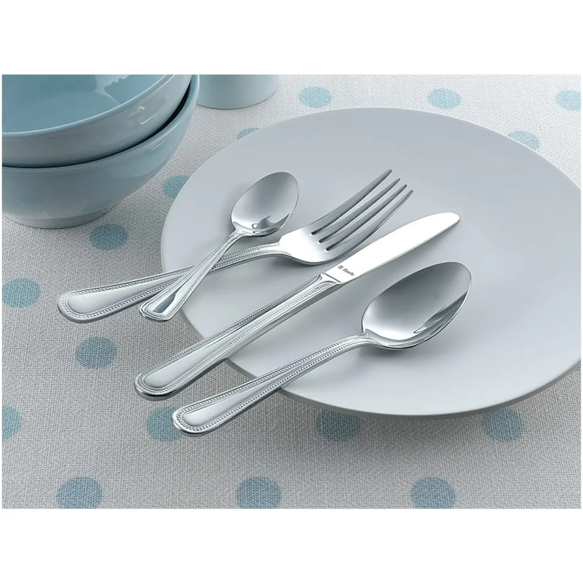 Amefa Florida Bead Table Spoon - Image 2