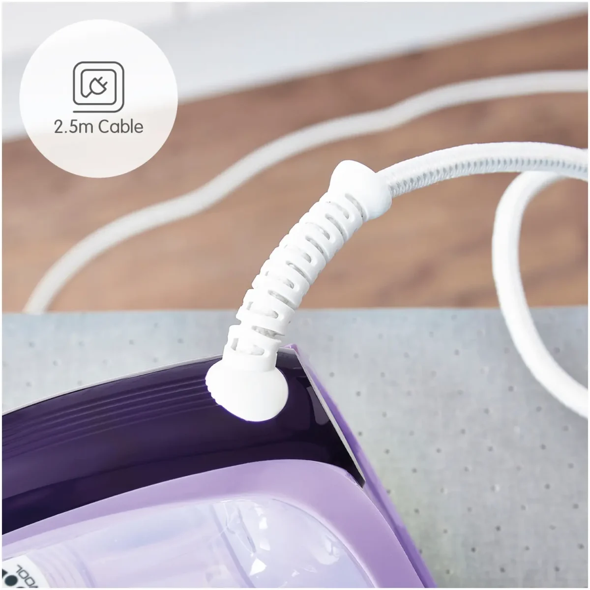 Morphy Richards Crystal Clear Amethyst Iron 2400w - Image 5