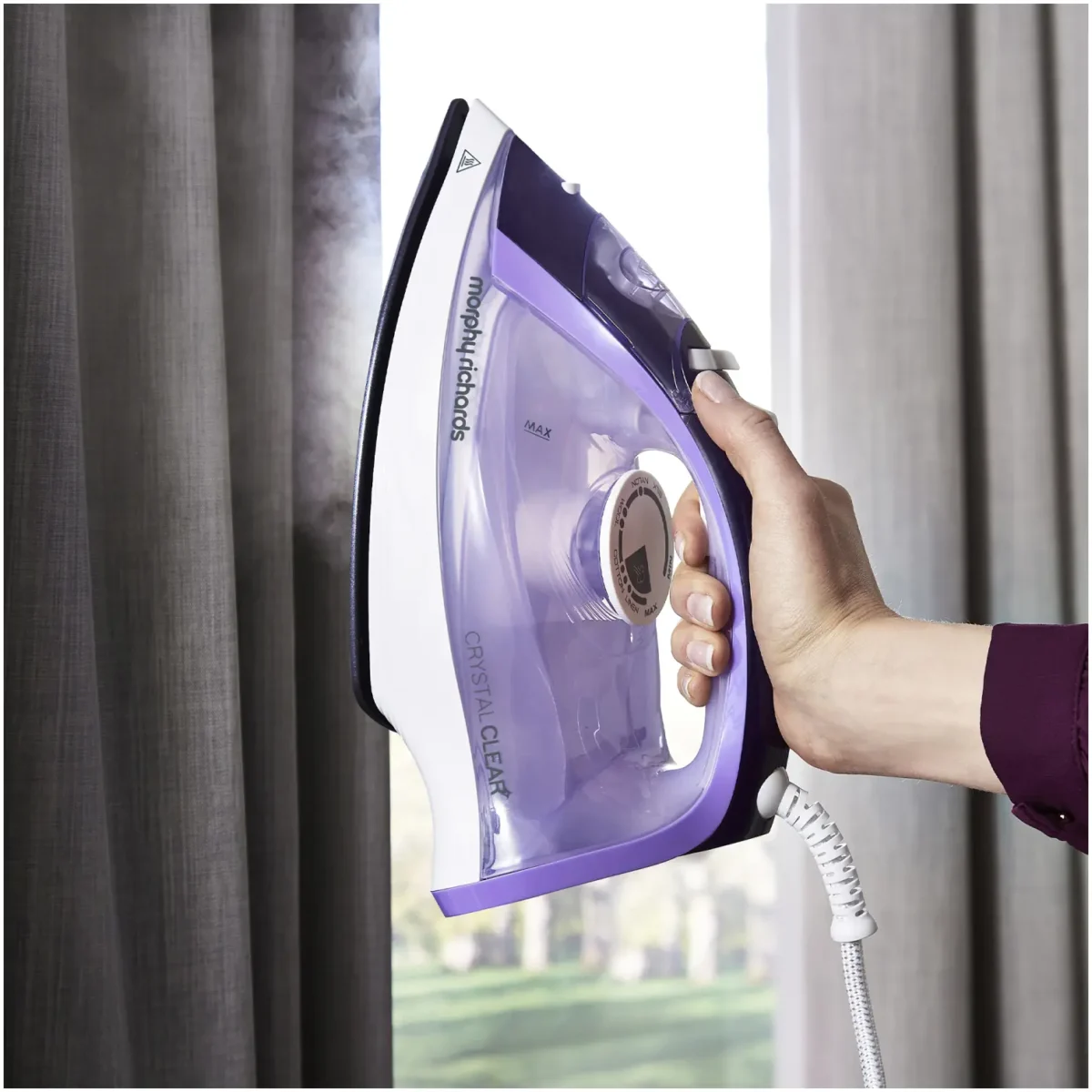 Morphy Richards Crystal Clear Amethyst Iron 2400w - Image 23