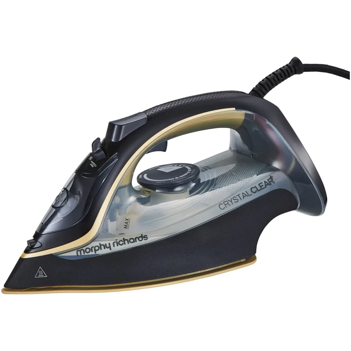 Morphy Richards 300302 2400w Crystal Clear Gold Iron - Image 1