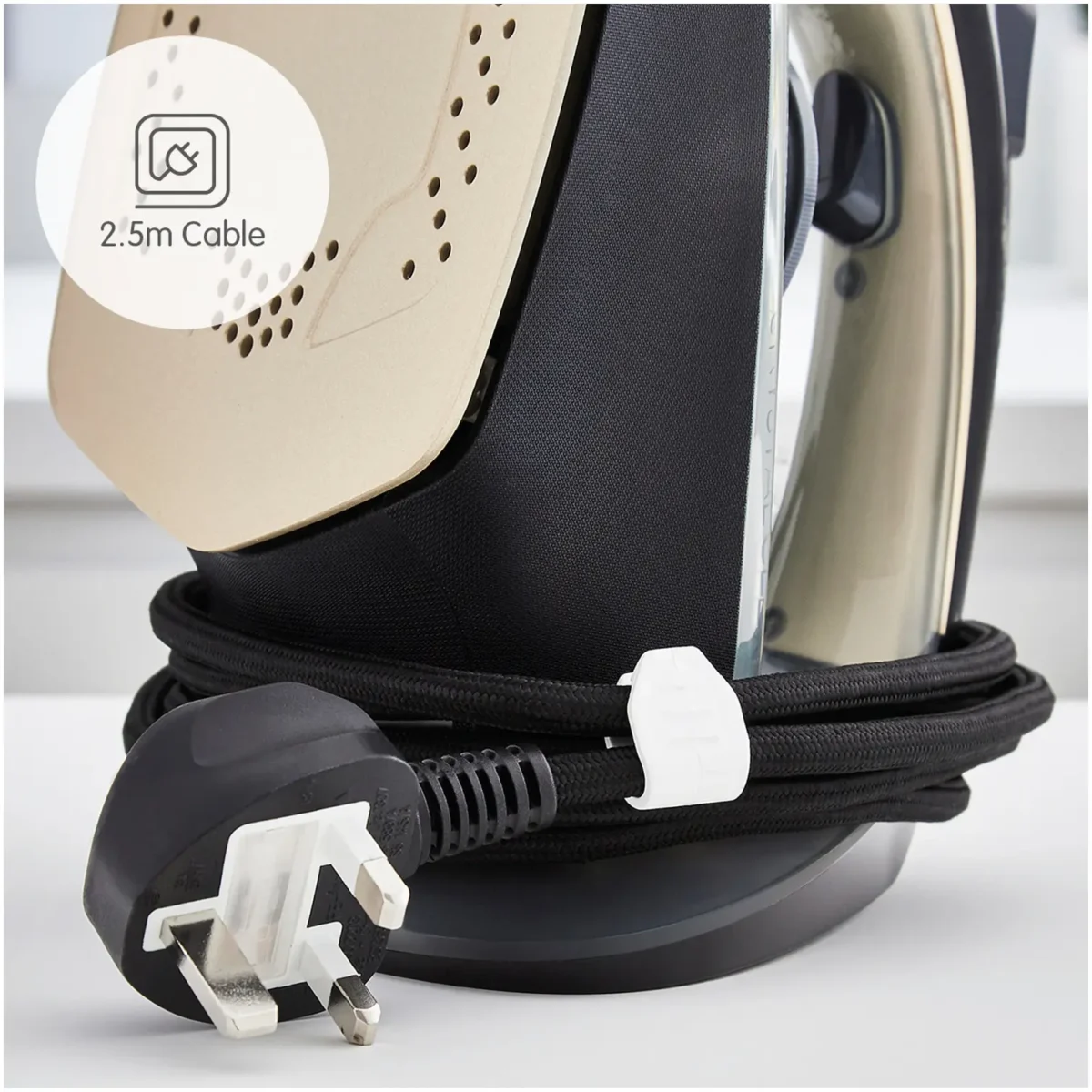 Morphy Richards 300302 2400w Crystal Clear Gold Iron - Image 6