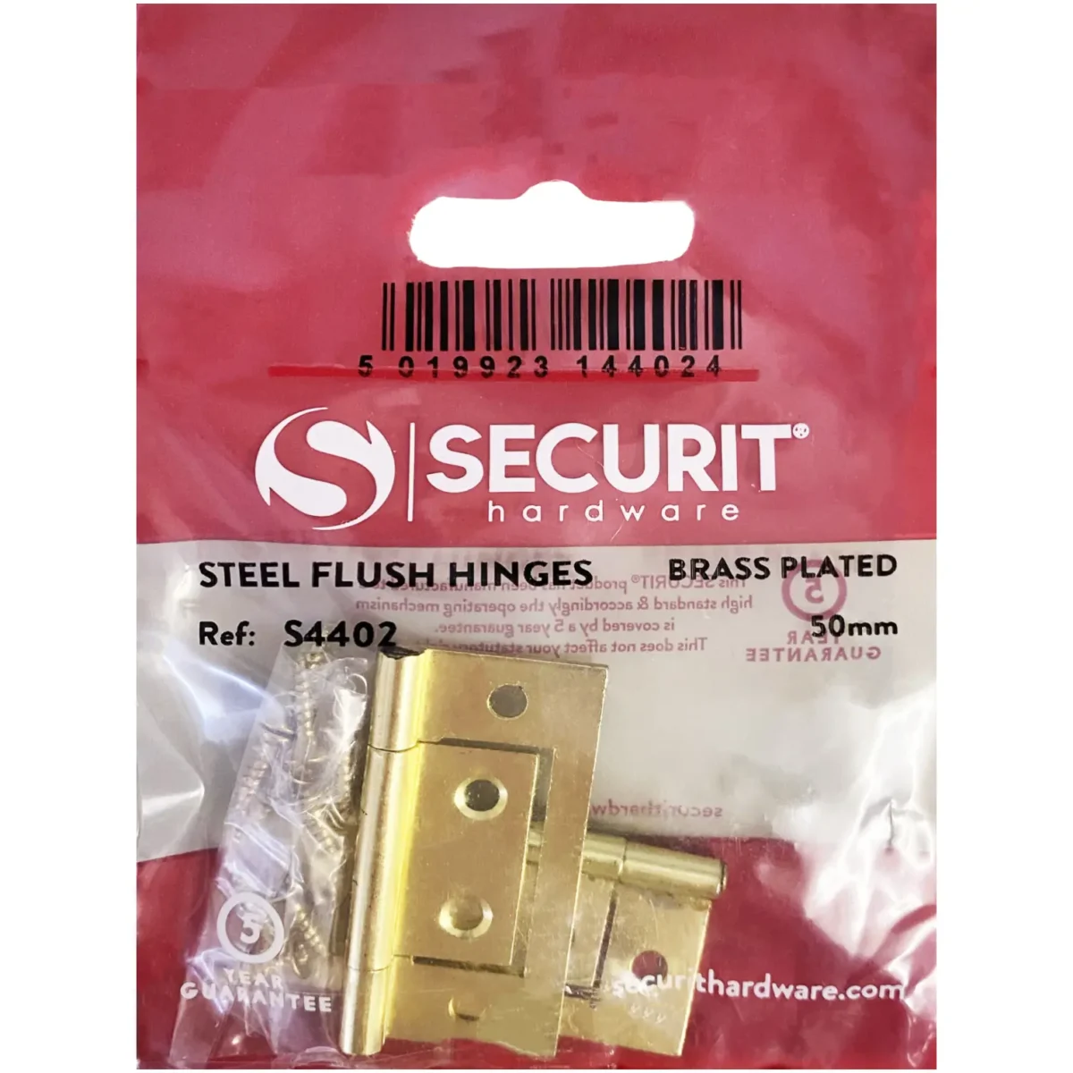 Flush Hinges 50mm EBFlush Hinges 50mm EB - Image 1