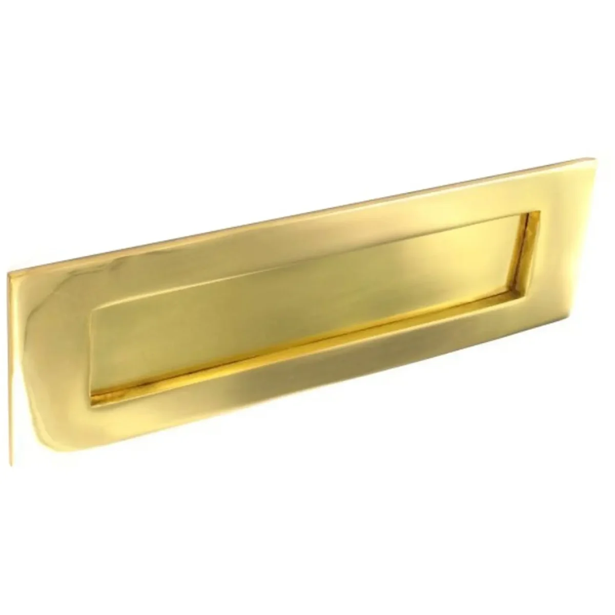 Securit Brass Victorian Letter Plate25x10cm - Image 1