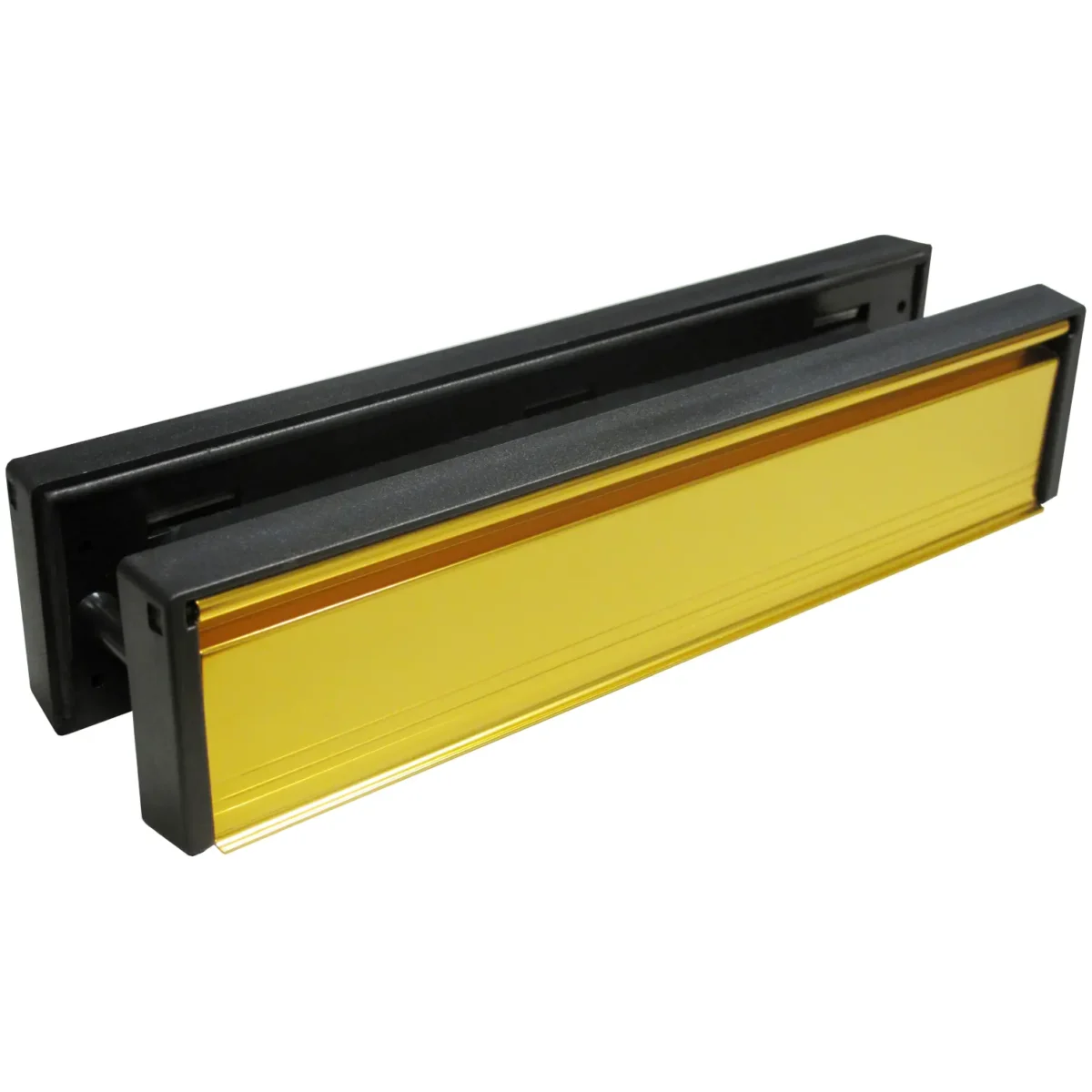 Gold 12in Telescopic Letterplate - Image 1