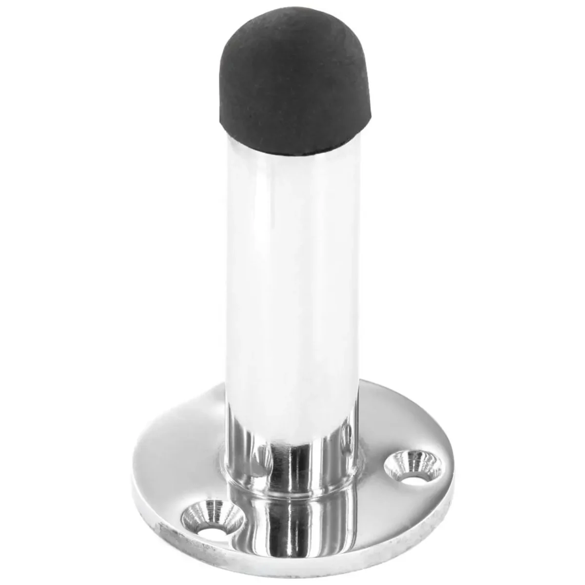 Securit Chrome Projecting Door Stop 63mm(2.5" - Image 1
