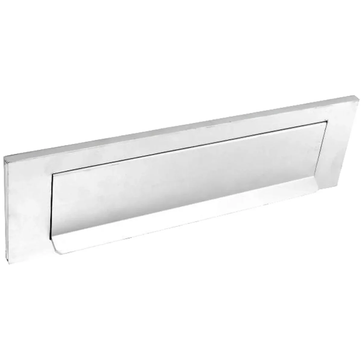Securit 25cm(10") Letter Plate Aluminium - Image 1