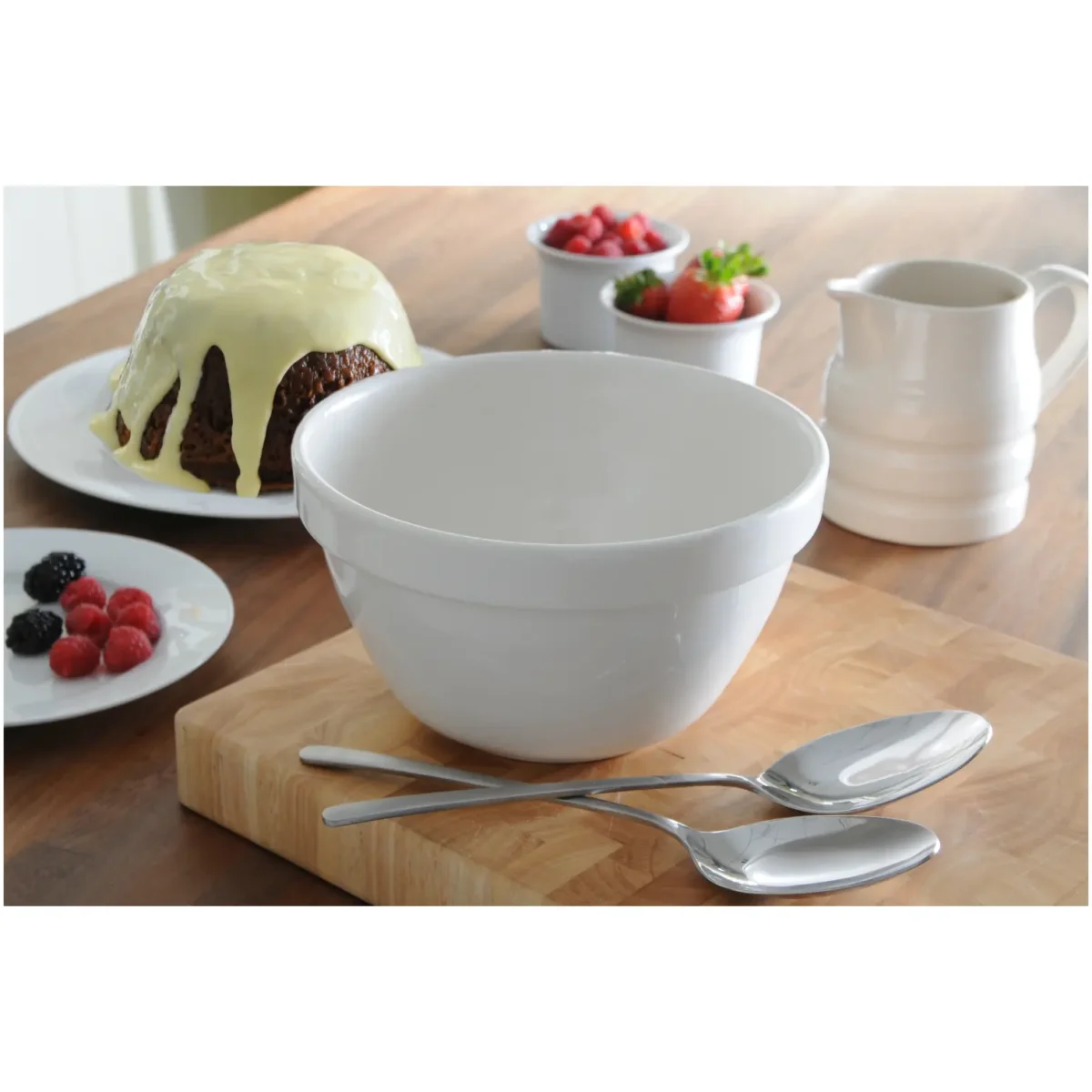 Mason Cash 170mm Pudding Basin White - Image 3