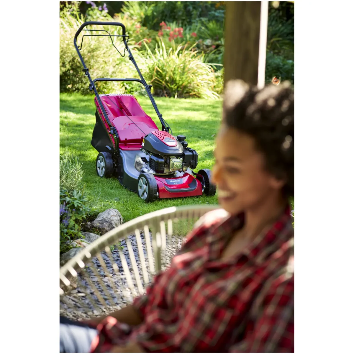 Mountfield Petrol Rotary Mower Self Propelled 46cm Cut - Image 4