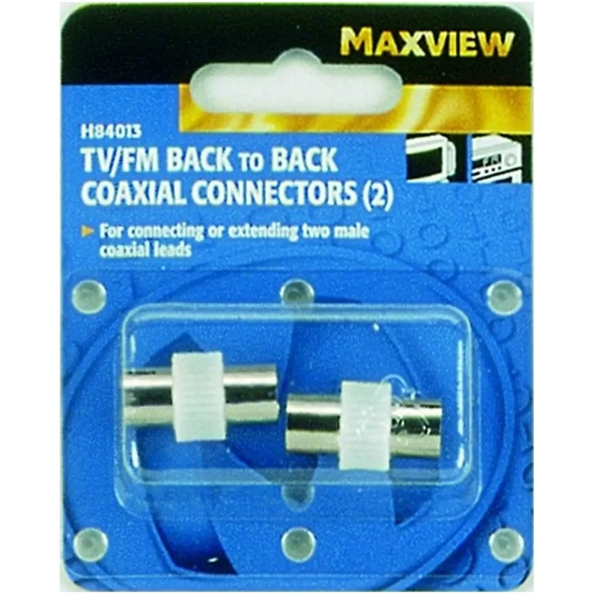 Maxview Coax Connectors (2) - Image 1