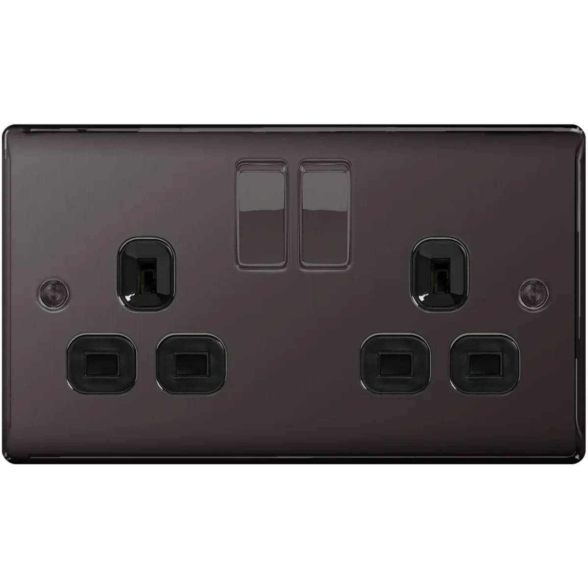 Nexus 2g SwitchSocket B/Nickel - Image 1