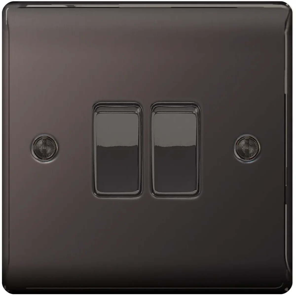 Nexus 2g Wall Switch Black Nickel - Image 1