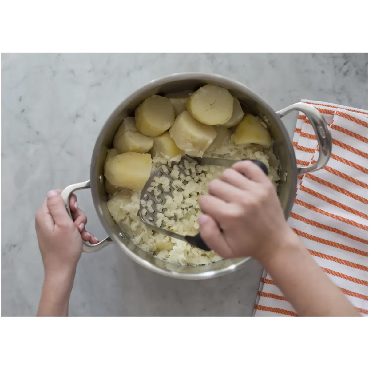 OXO Good Grips Smooth Potato Masher - Image 4