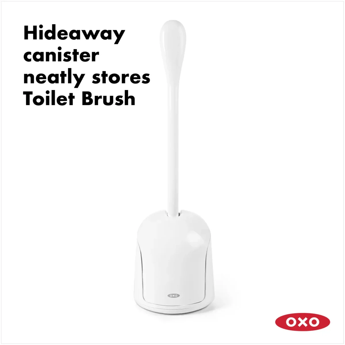 OXO Good Grips Compact Toilet Brush Set White - Image 3