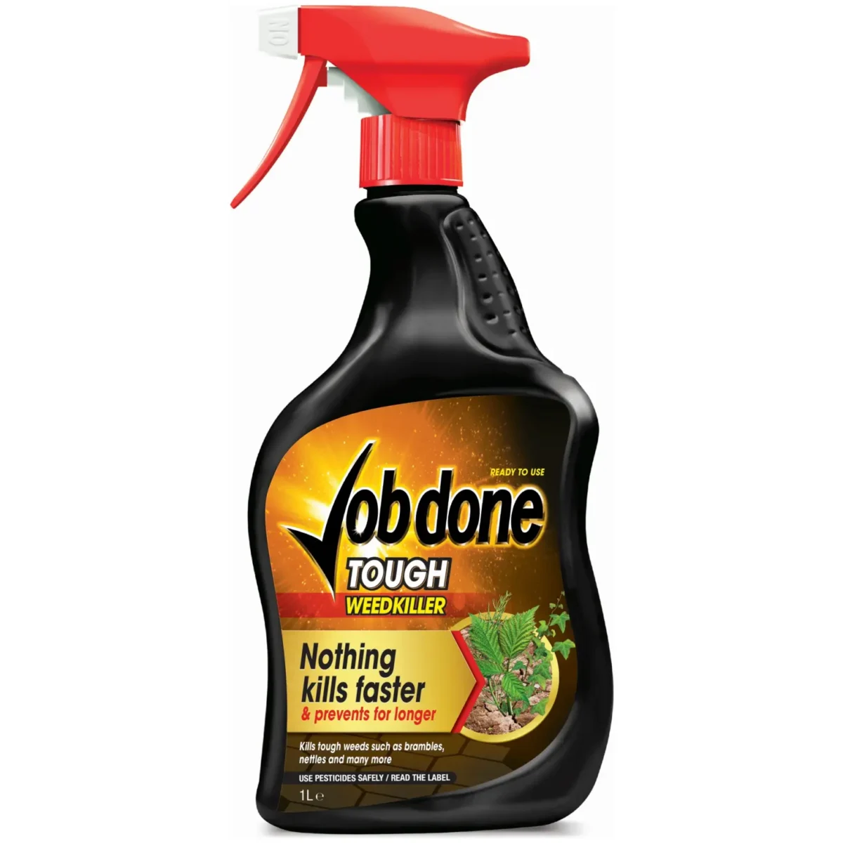 Jobdone Tough Weedkiller Ready To Use 1 Litre