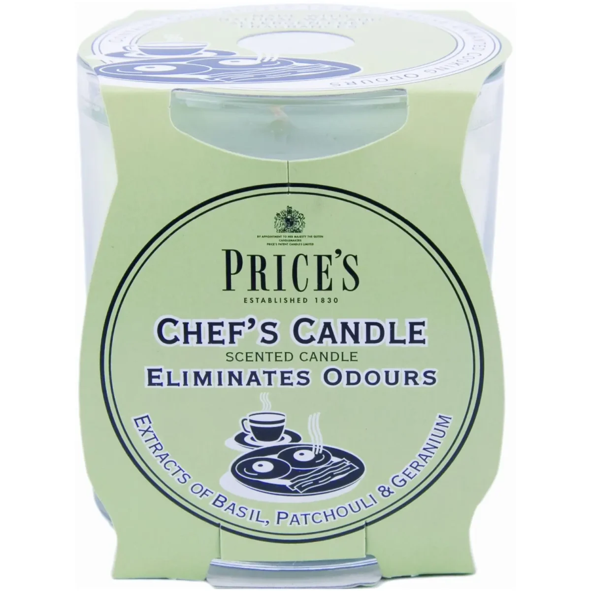 Prices Cluster Jar Chef's Candle 8.3x7.4cm - Image 2