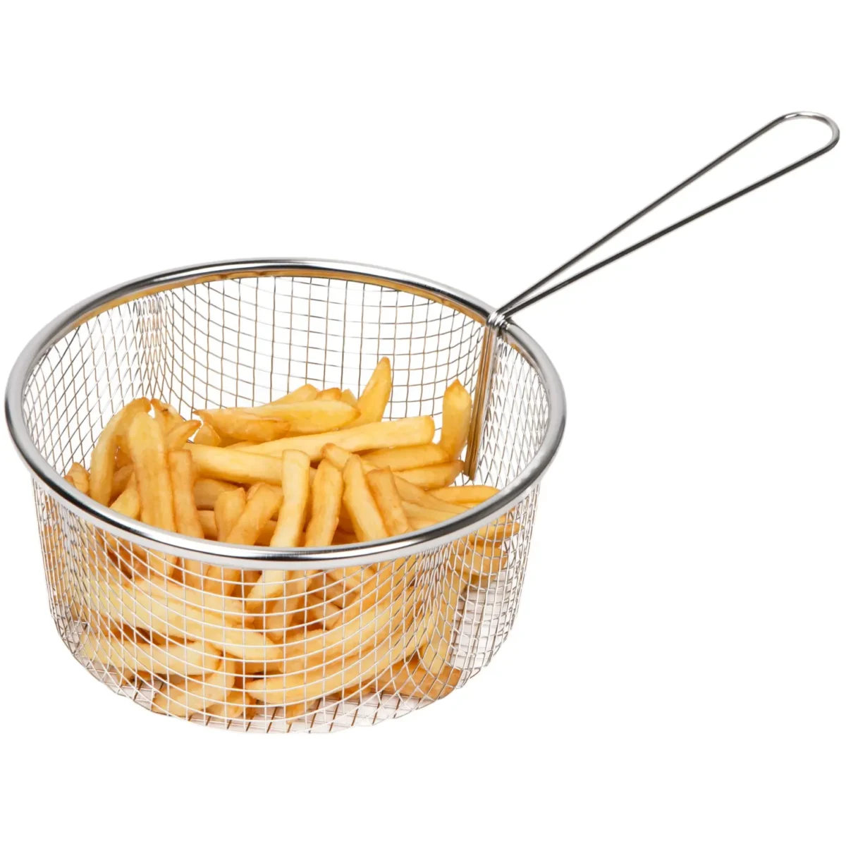 Supreme Stainless Steel Chip Frying Basket 20cm - Image 3