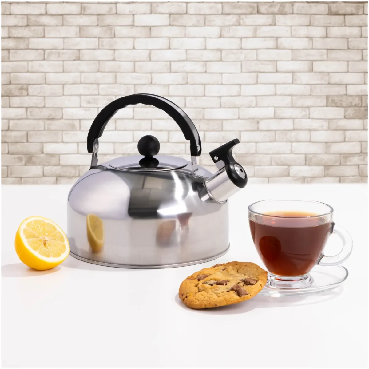 Supreme Whisteling Kettle Stainless Steel 3 Litre Capacity - Image 3