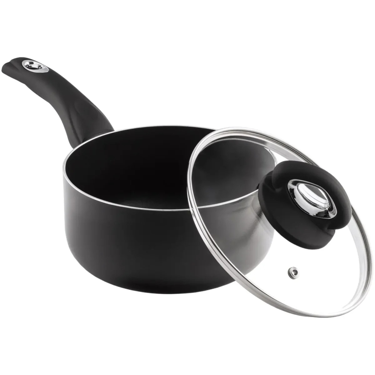 Black Diamond 16cm Saucepan Non Stick - Image 1