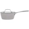 Laura Ashley 20cm Saucepan With Glass Lid Dark Dove Grey