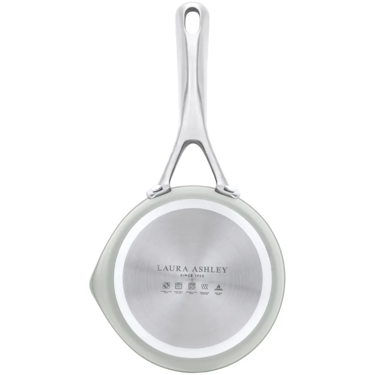 Laura Ashley 16cm Milkpan Dark Dove Grey - Image 3