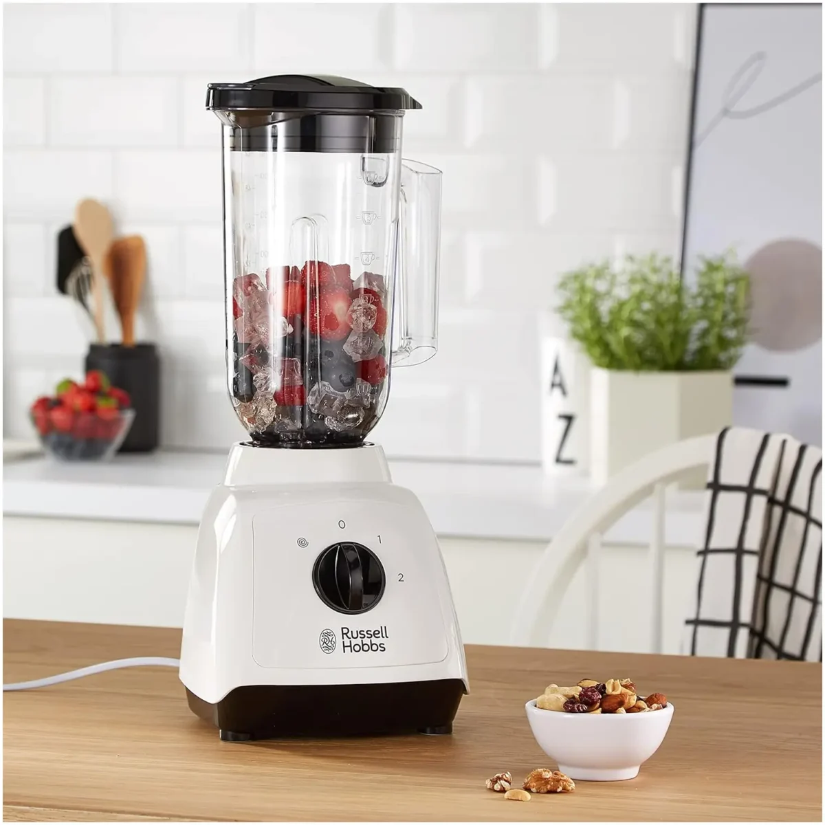 Russell Hobbs Jug Blender 2 Speed 400W White - Image 2
