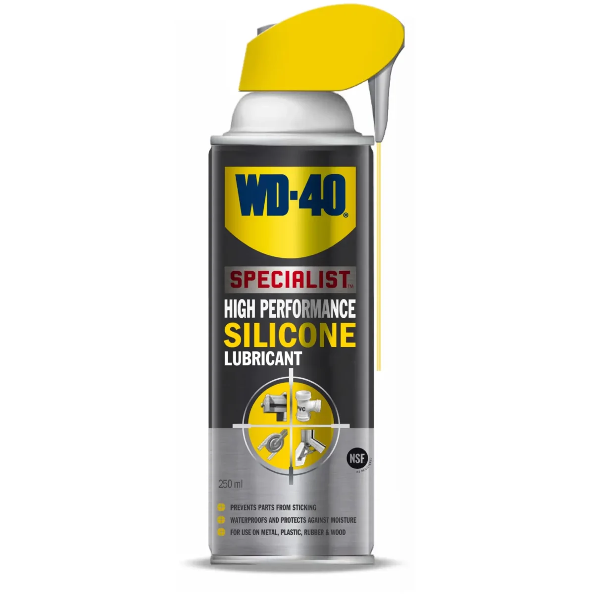 WD-40 Specialist 250ml Silicone Spray - Image 1