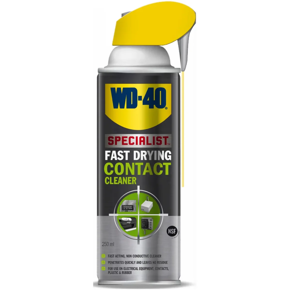 WD-40 Specialist 250ml Contact Cleaner - Image 1