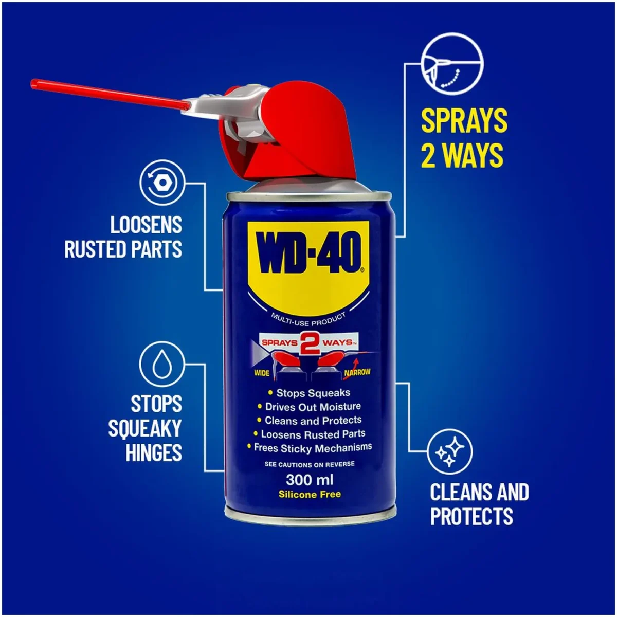 WD40  Smart Straw 300ml - Image 4